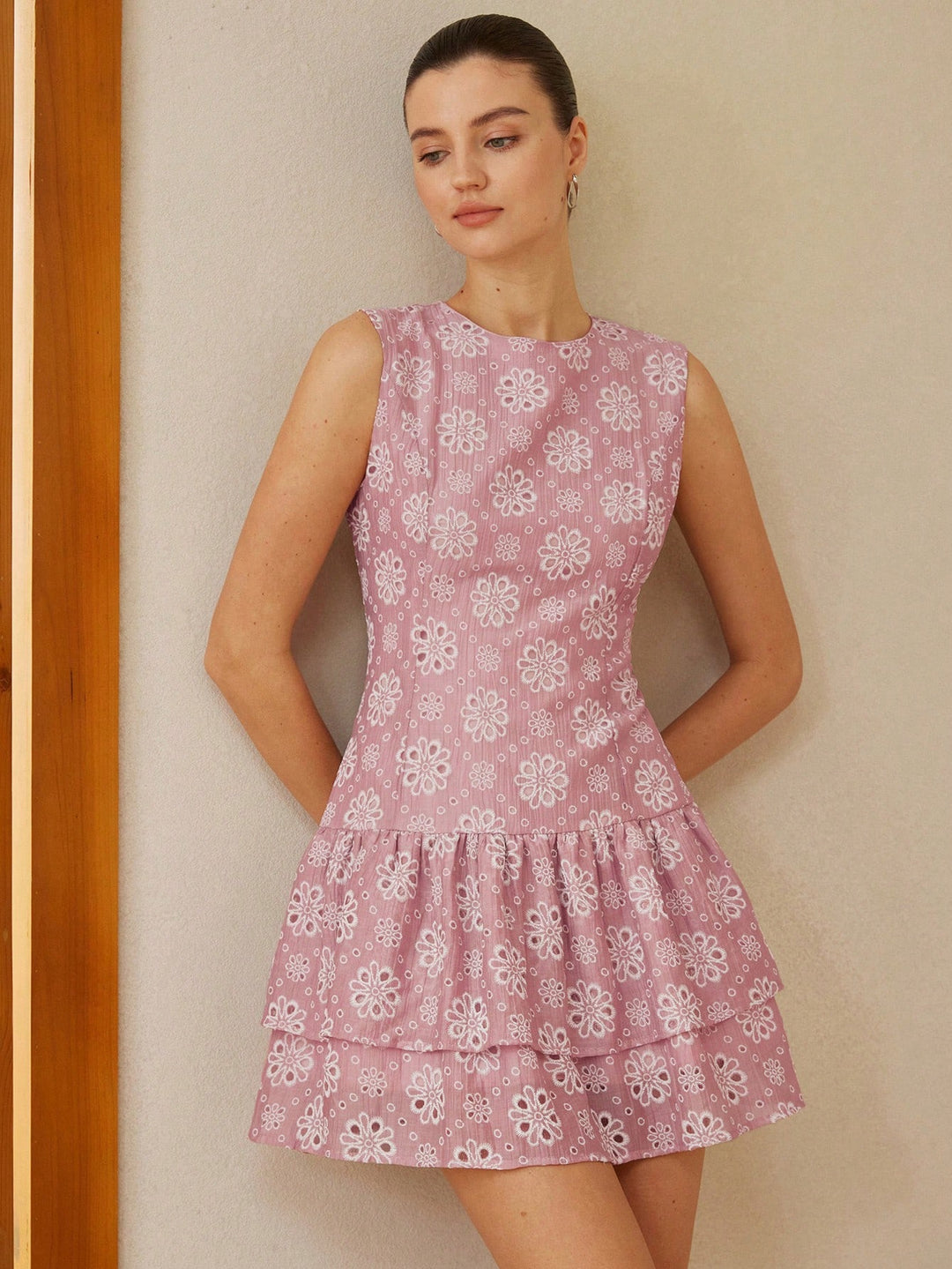 Rochie mini SHEIN, roz