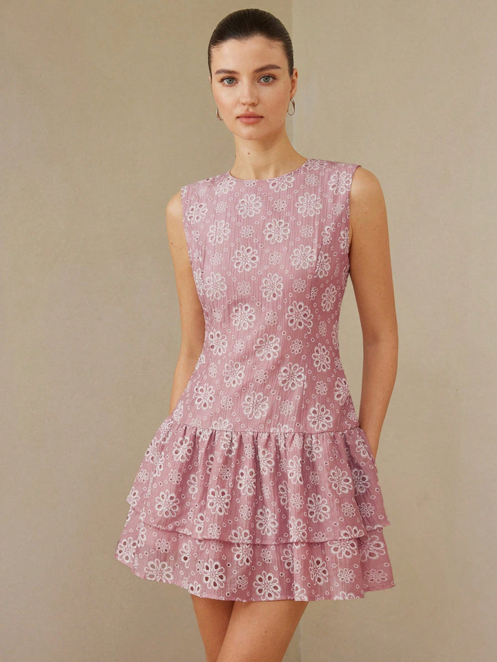 Rochie mini SHEIN, roz