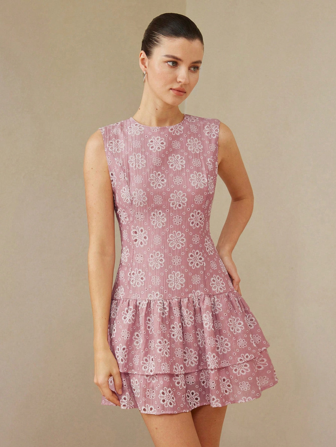 Rochie mini SHEIN, roz