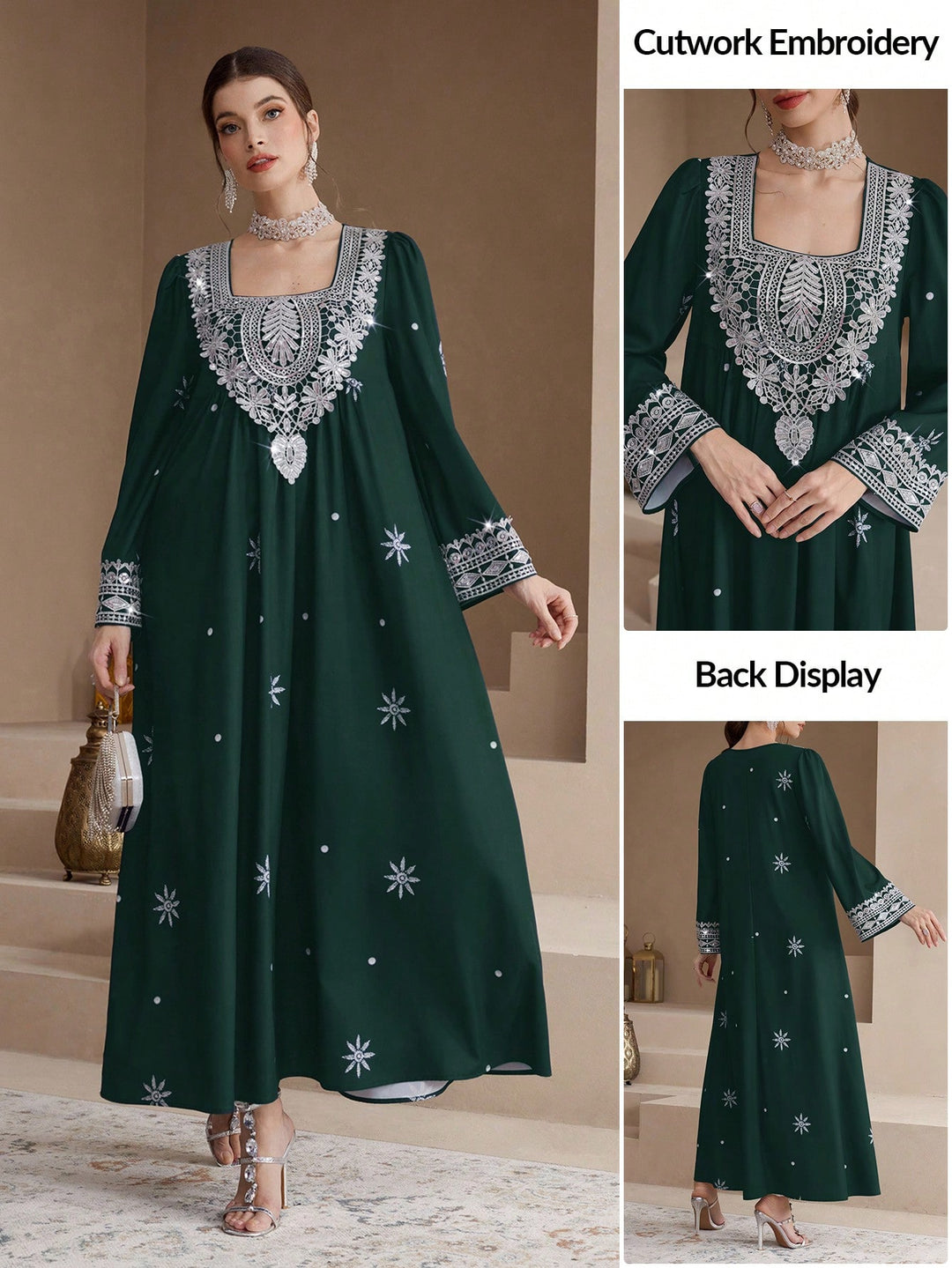 Rochie SHEIN, verde