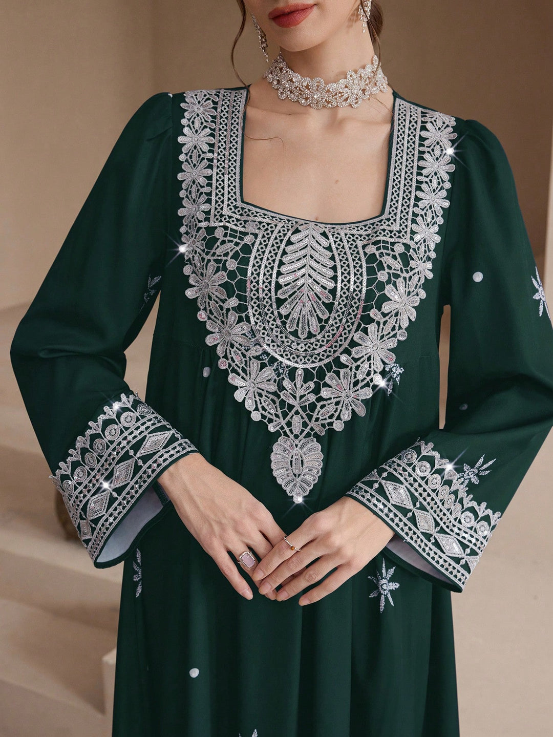 Rochie SHEIN, verde