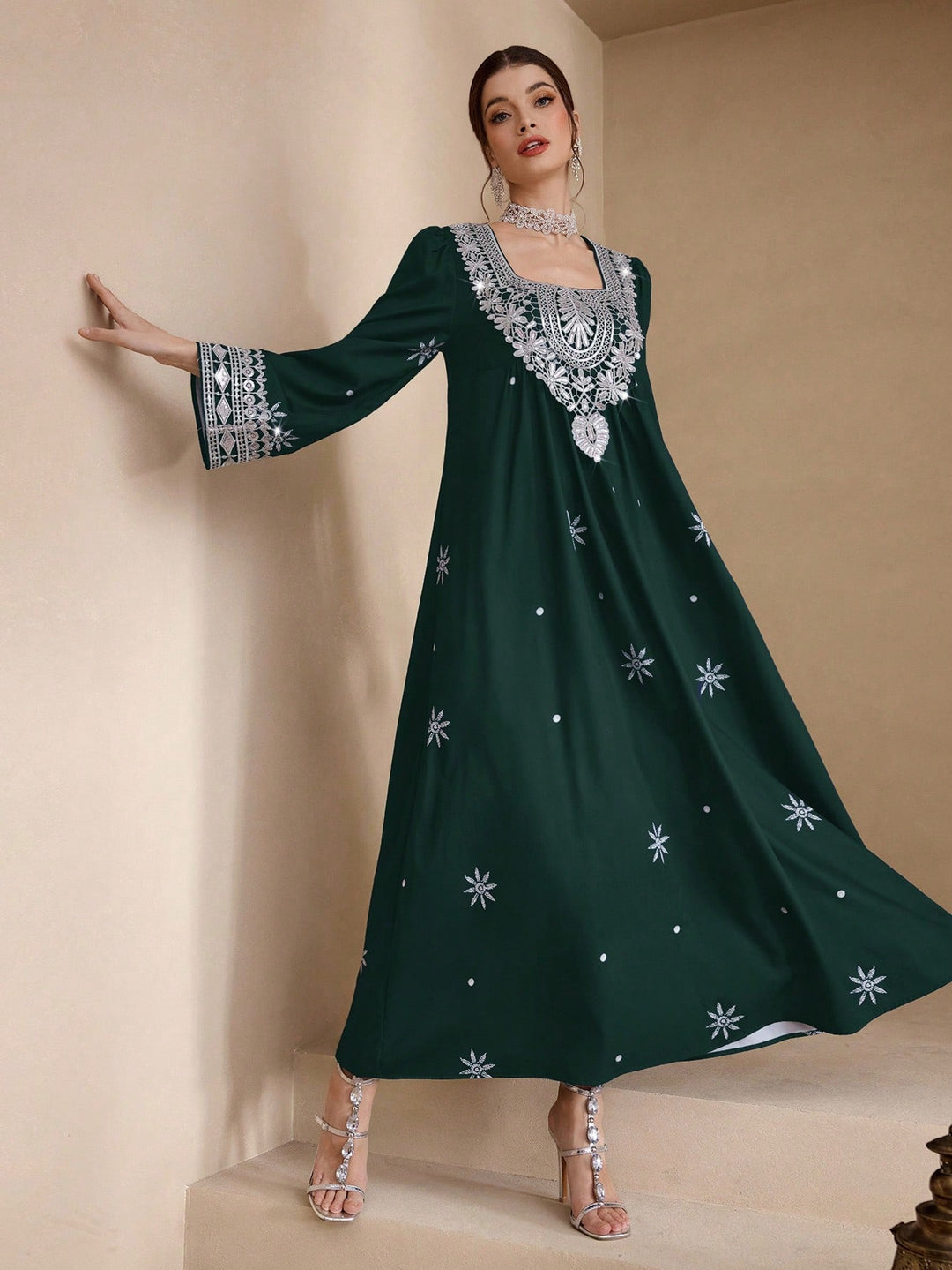 Rochie SHEIN, verde