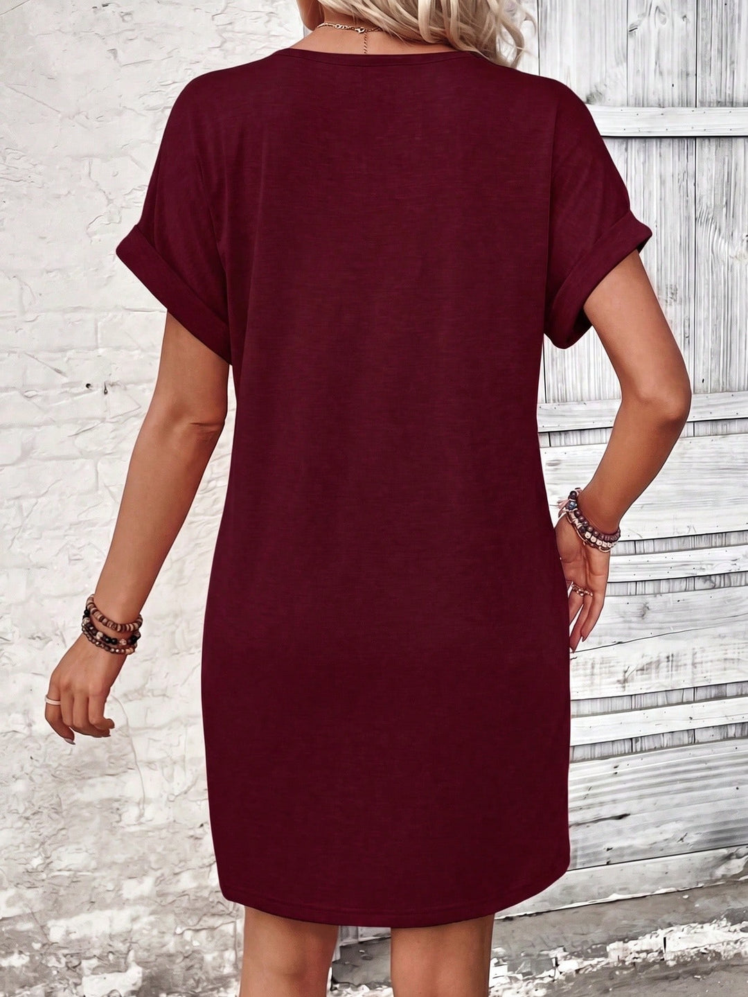 Rochie mini SHEIN, vișiniu