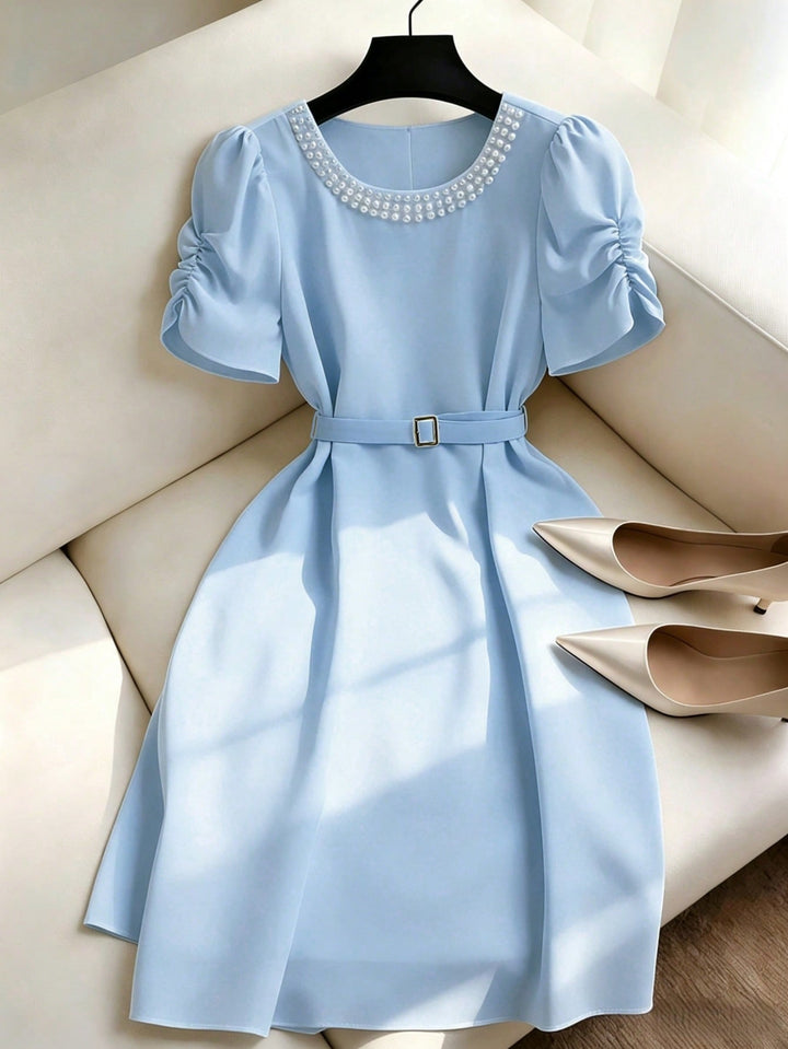 Rochie midi SHEIN, albastru