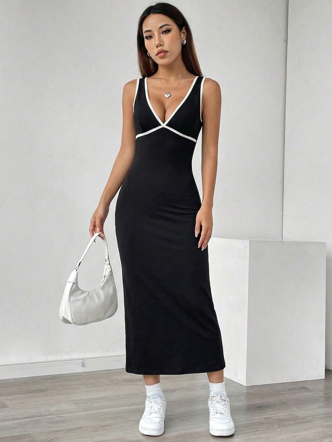 Rochie scurtă SHEIN, negru