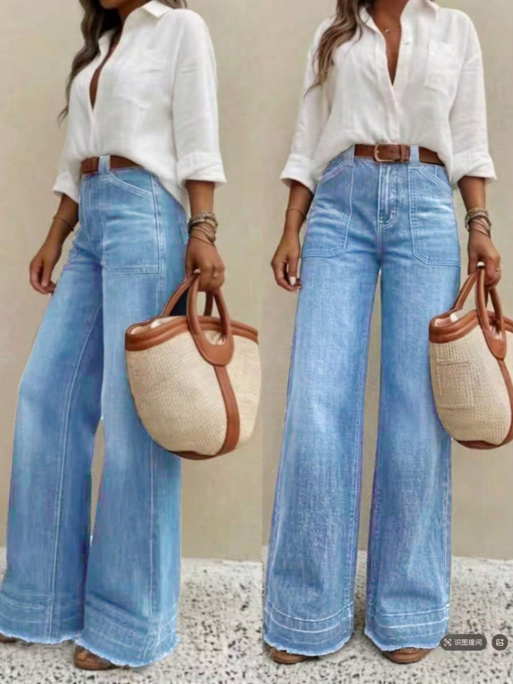 Jeans SHEIN, albastru