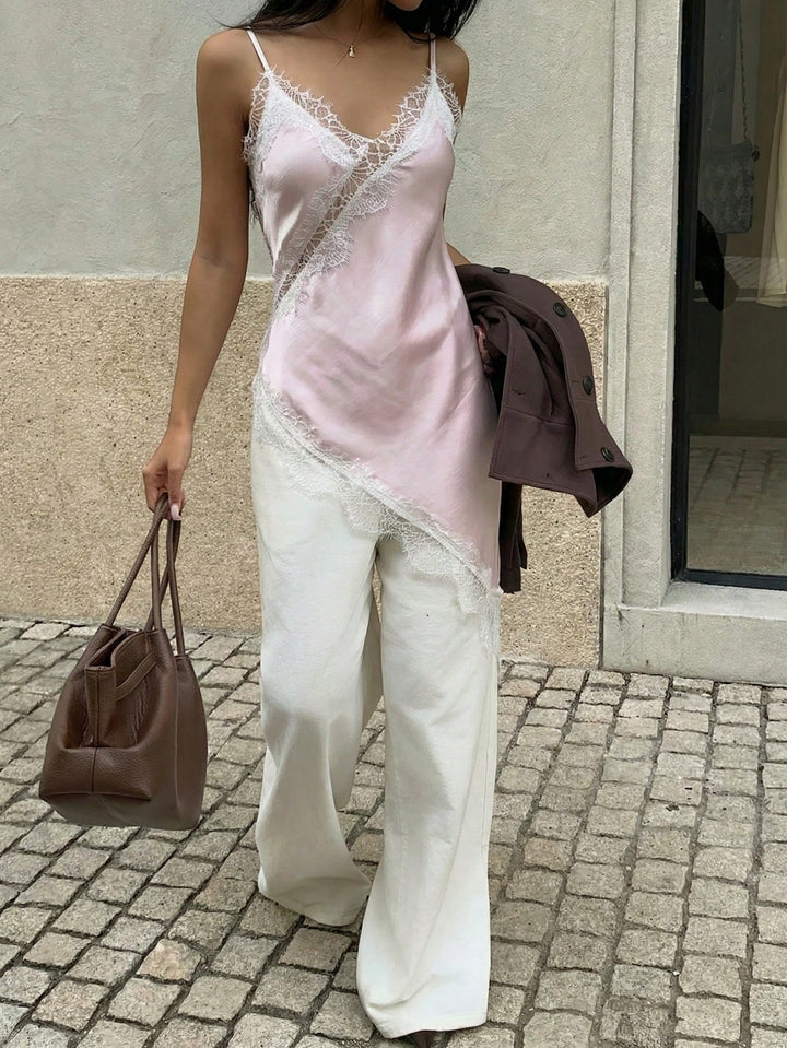 SHEIN top, pink