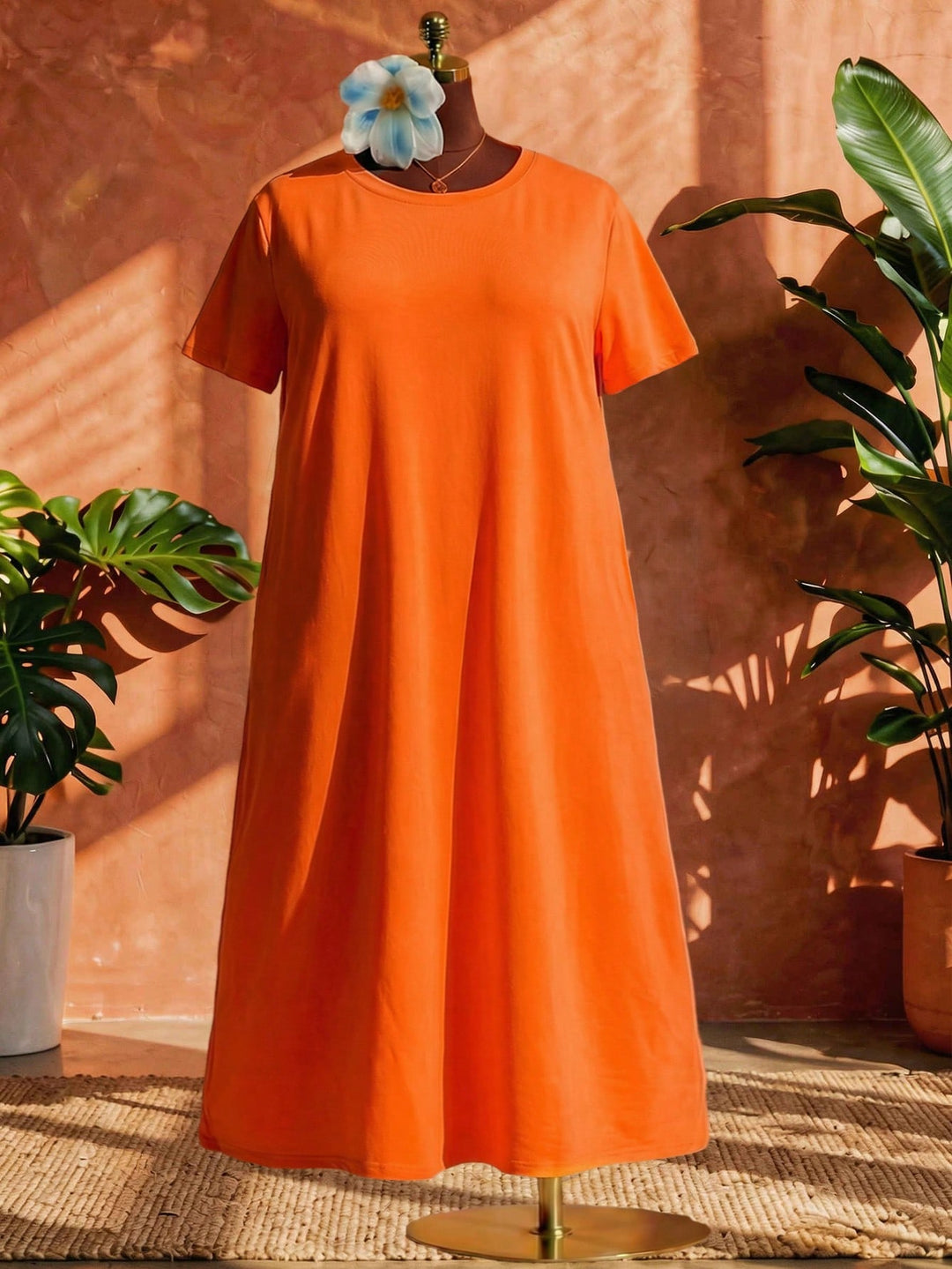 Rochie SHEIN, portocaliu