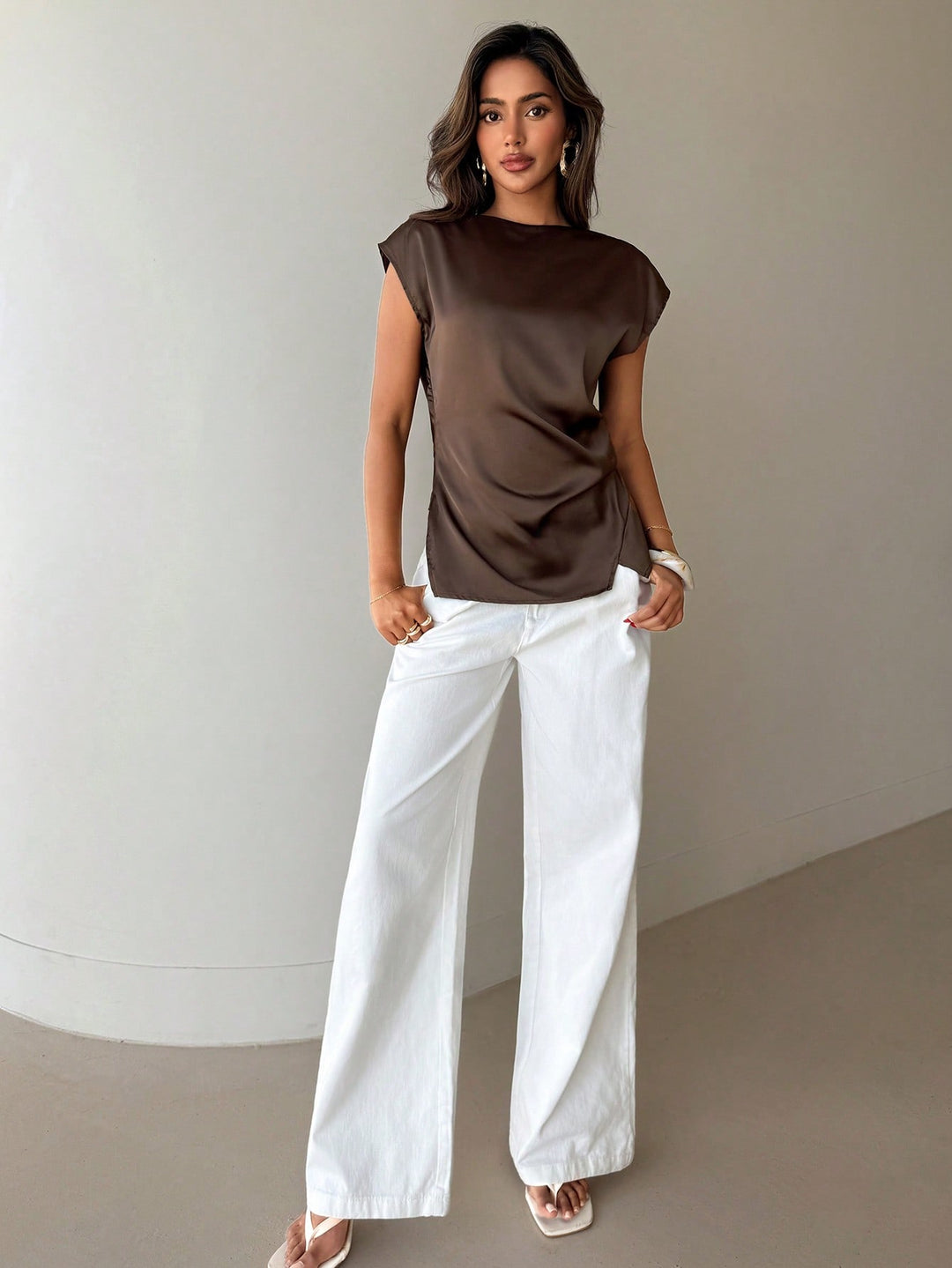 Bluza SHEIN, maro