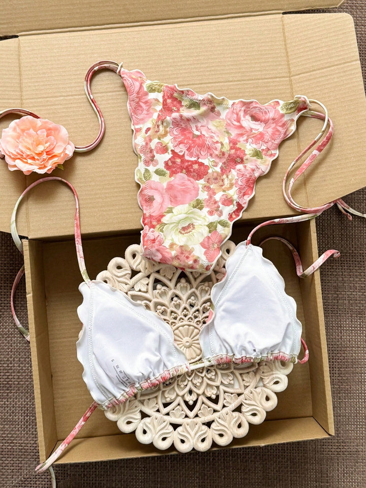 Set bikini SHEIN, mix culori