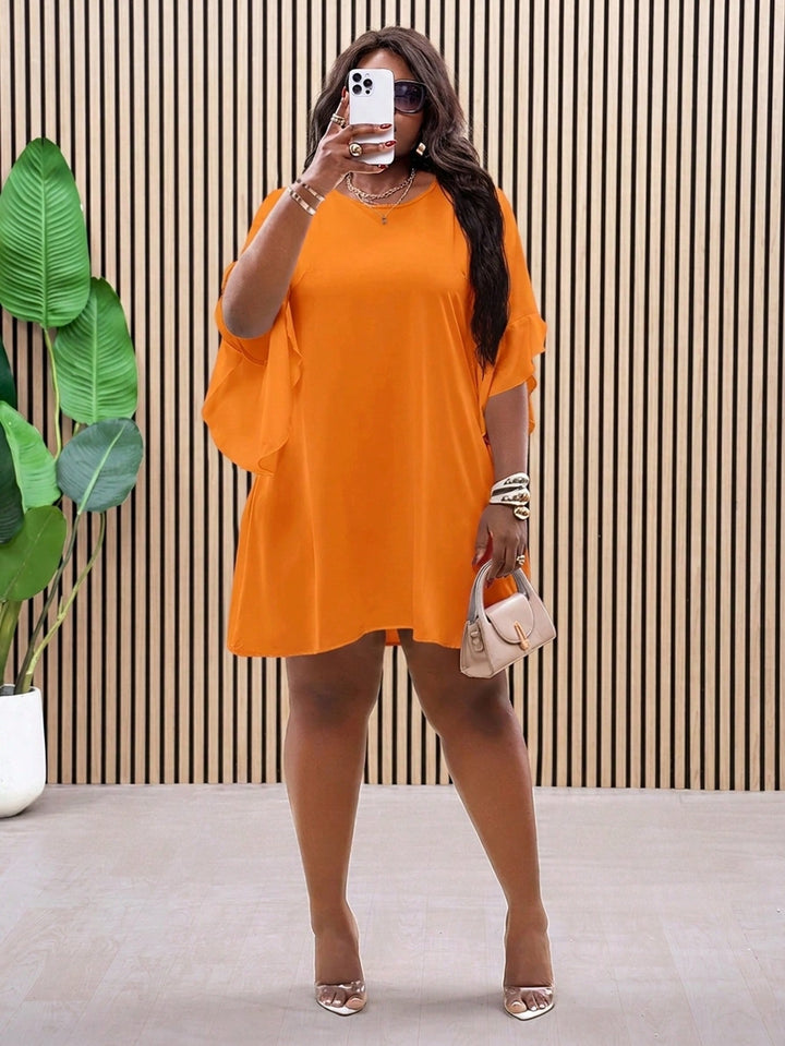 Rochie SHEIN, portocaliu