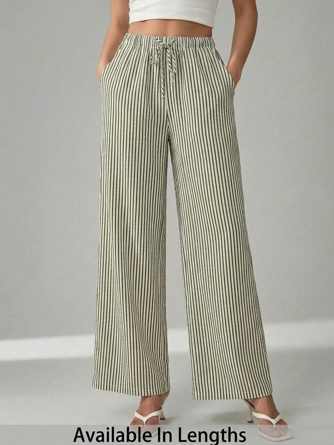 Pantaloni SHEIN, verde