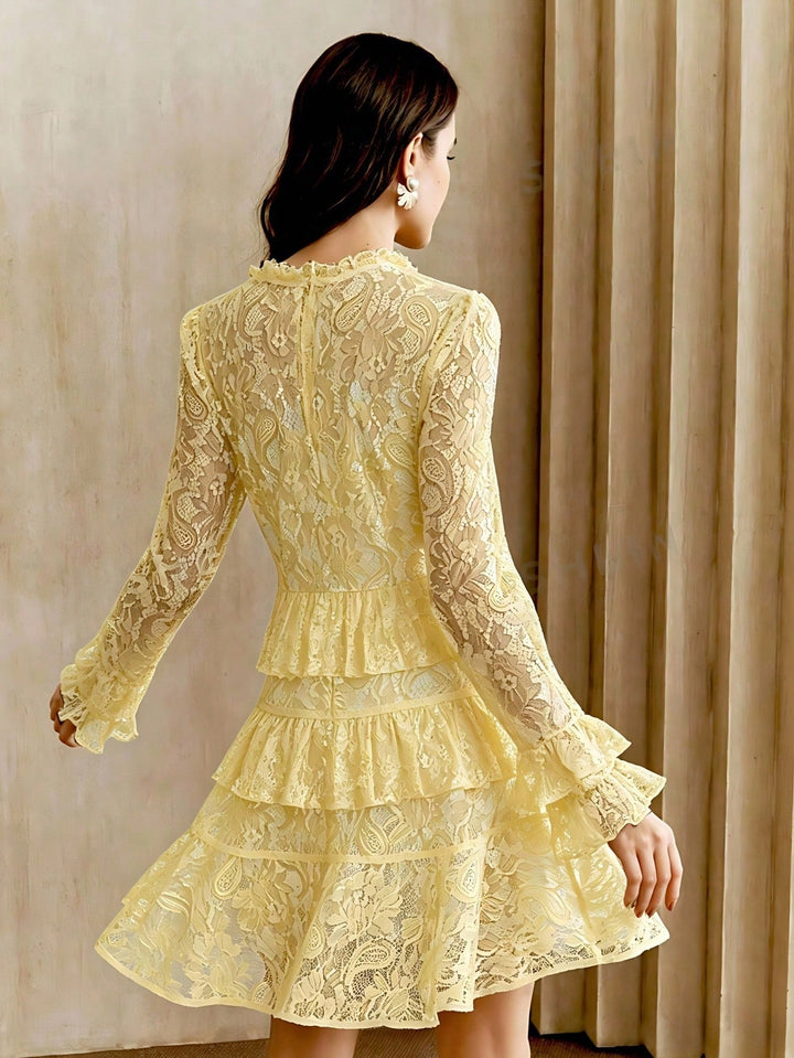 Rochie scurtă SHEIN, galben