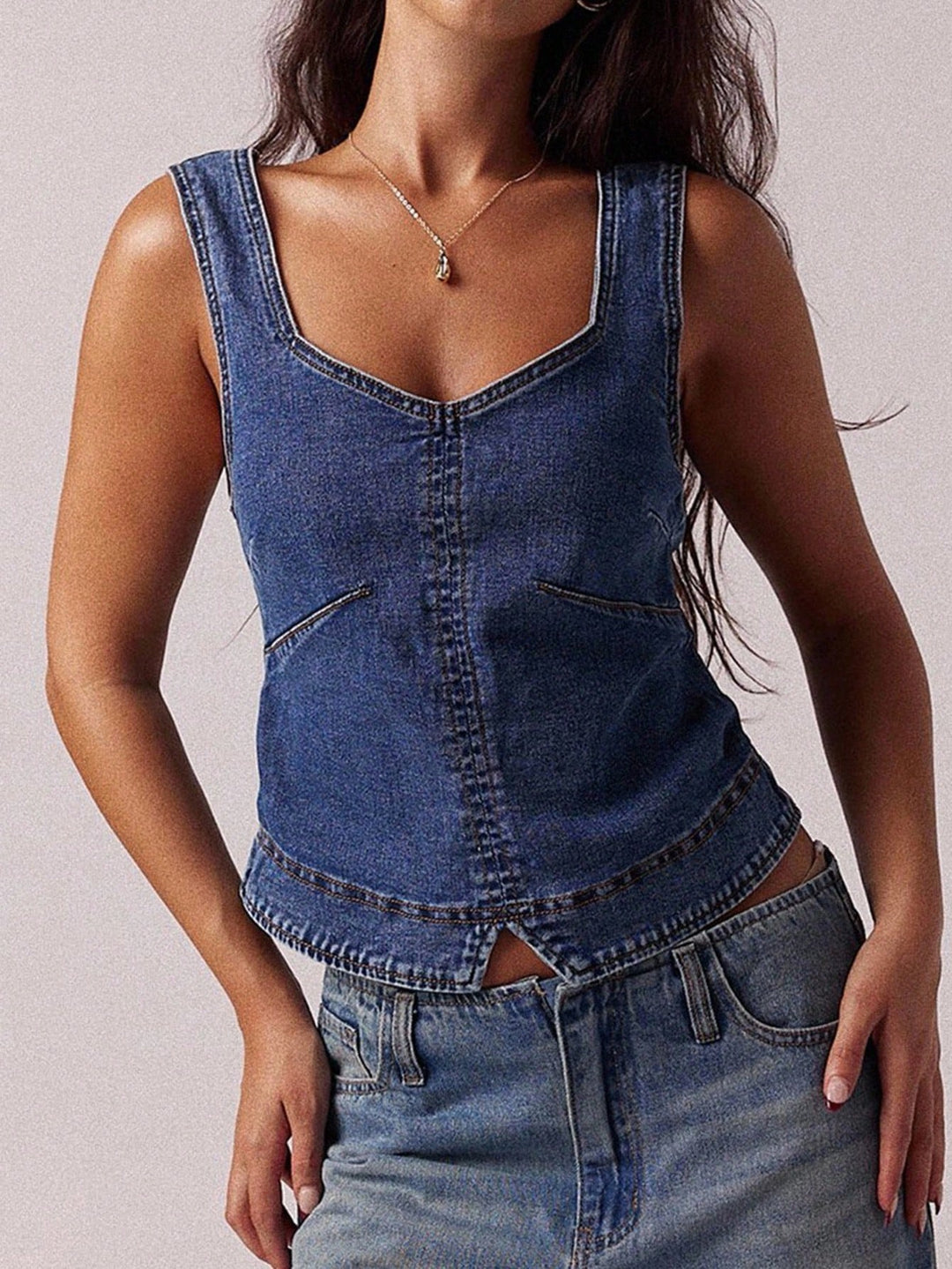 Top SHEIN, kék