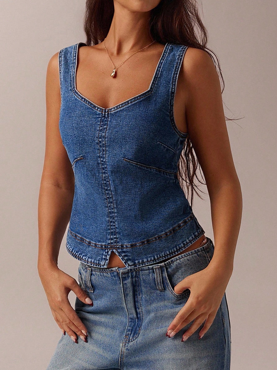 Top SHEIN, kék