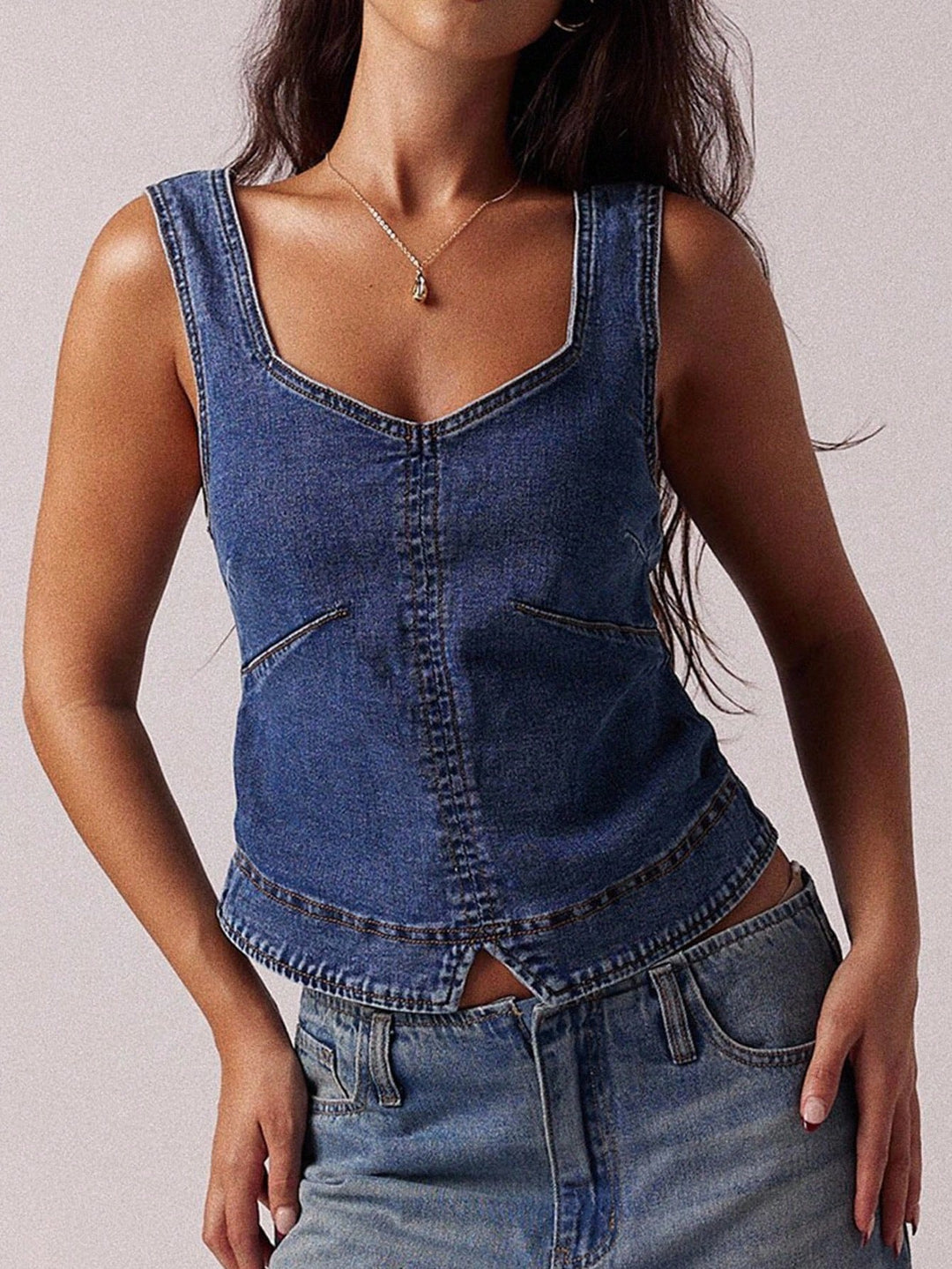 Top SHEIN, kék