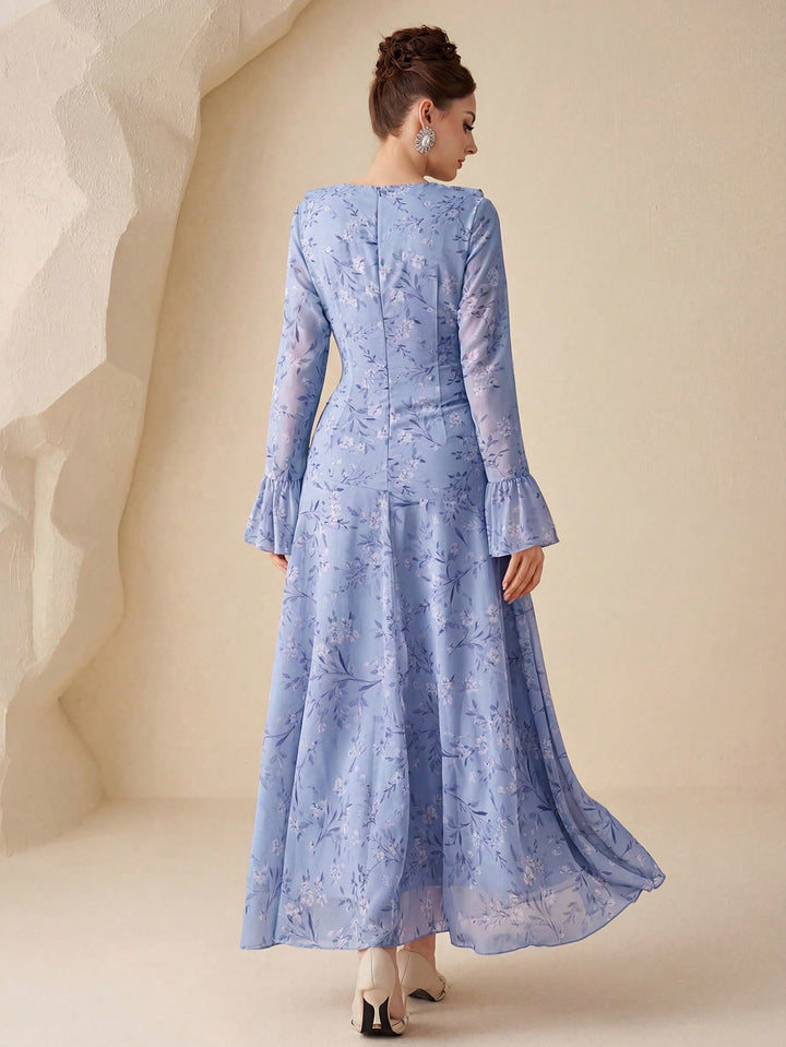 Rochie maxi SHEIN, albastru