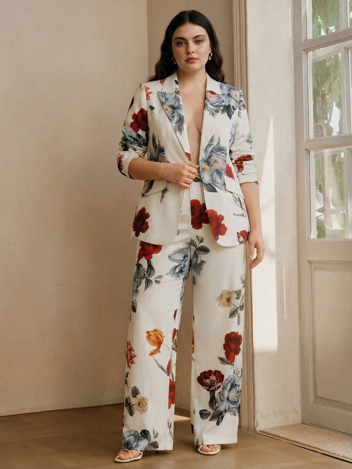 Costum SHEIN, alb