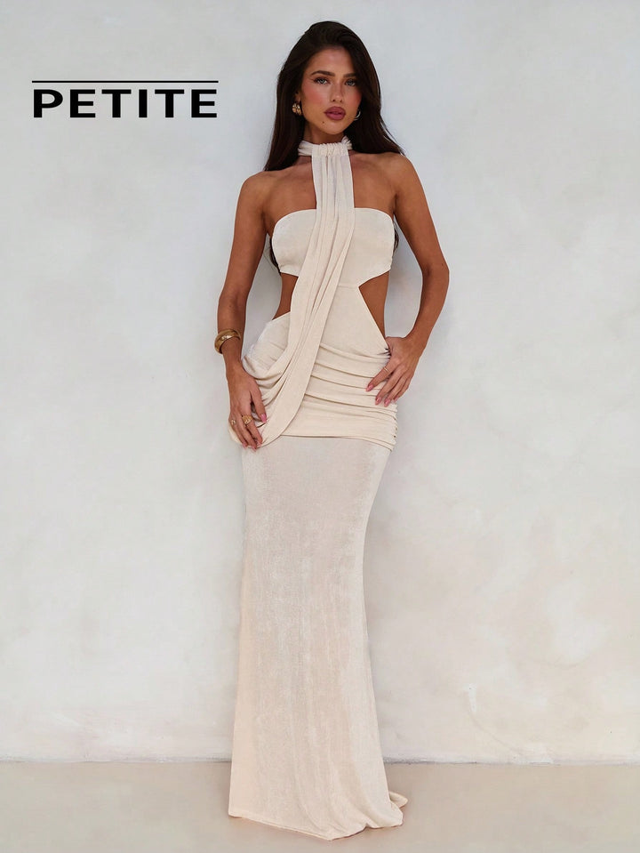 Rochie maxi SHEIN, bej