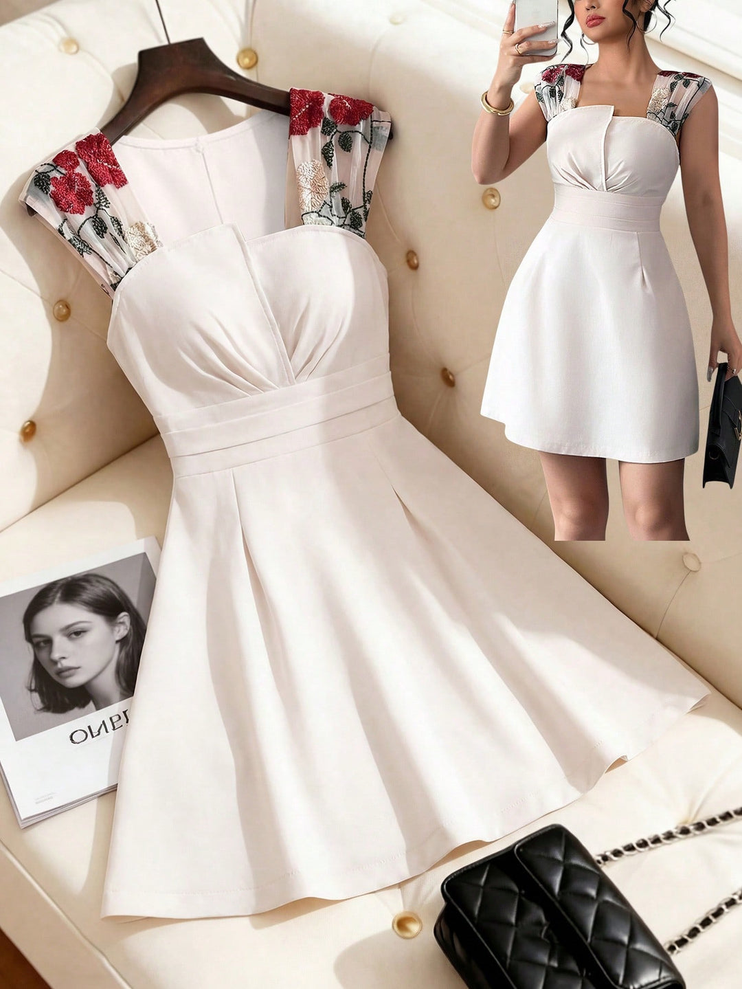 Rochie SHEIN, bej