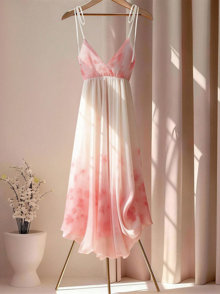 Rochie maxi SHEIN, roz