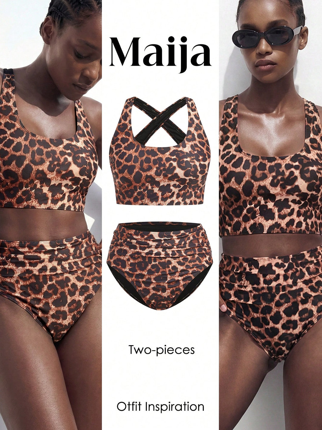 Set bikini SHEIN, maro