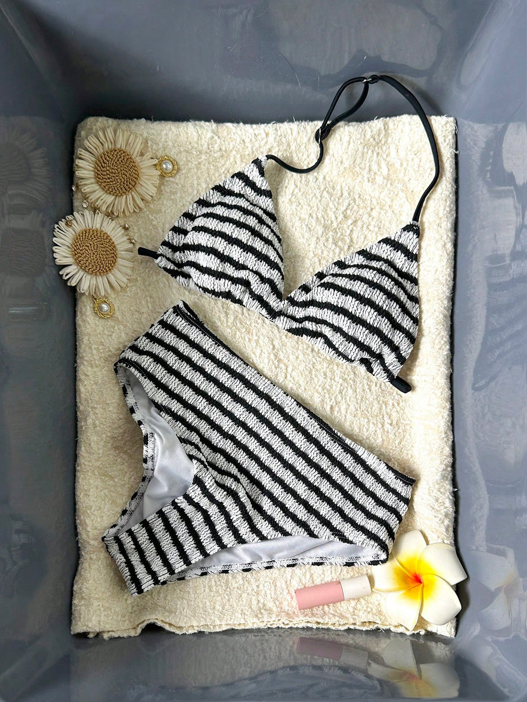 SHEIN bikini szett, fekete