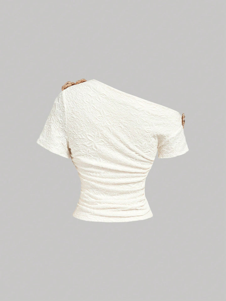 Tricou SHEIN, portocaliu