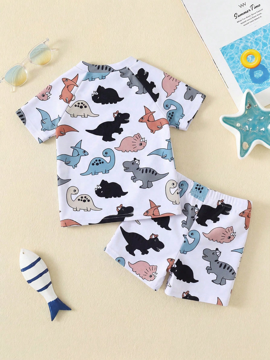 Short de baie SHEIN, mix culori
