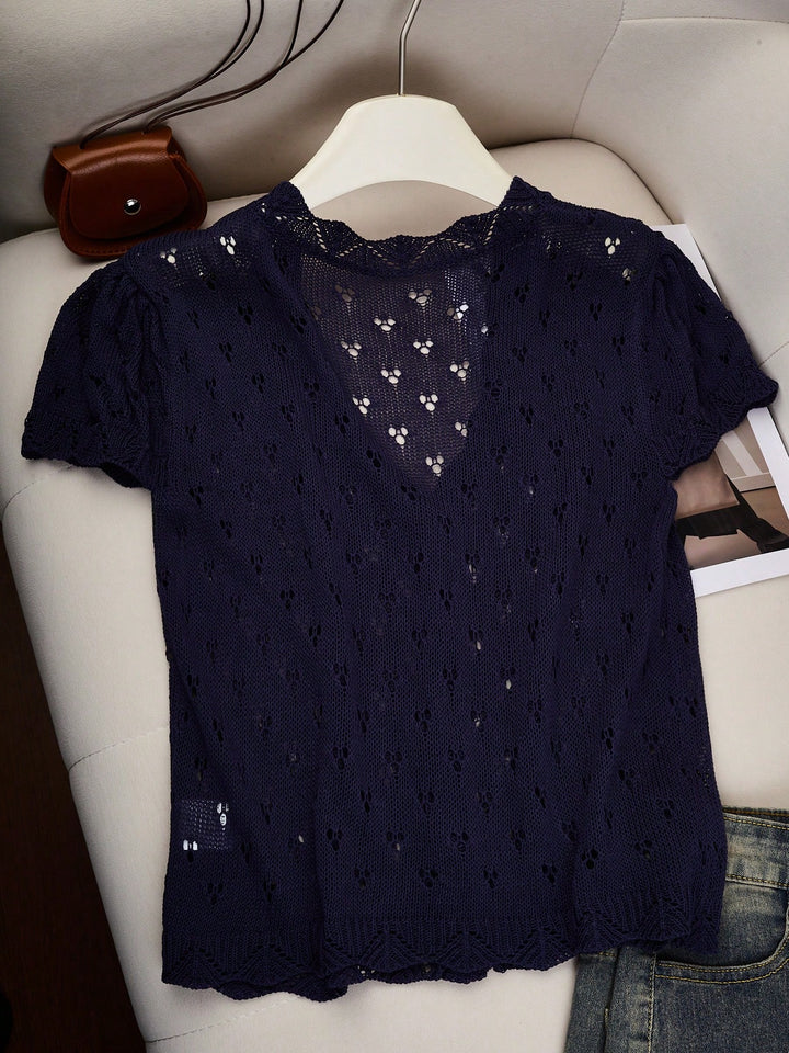 Cardigan SHEIN, albastru