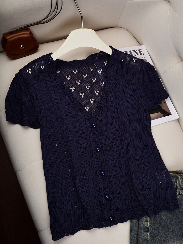 Cardigan SHEIN, albastru