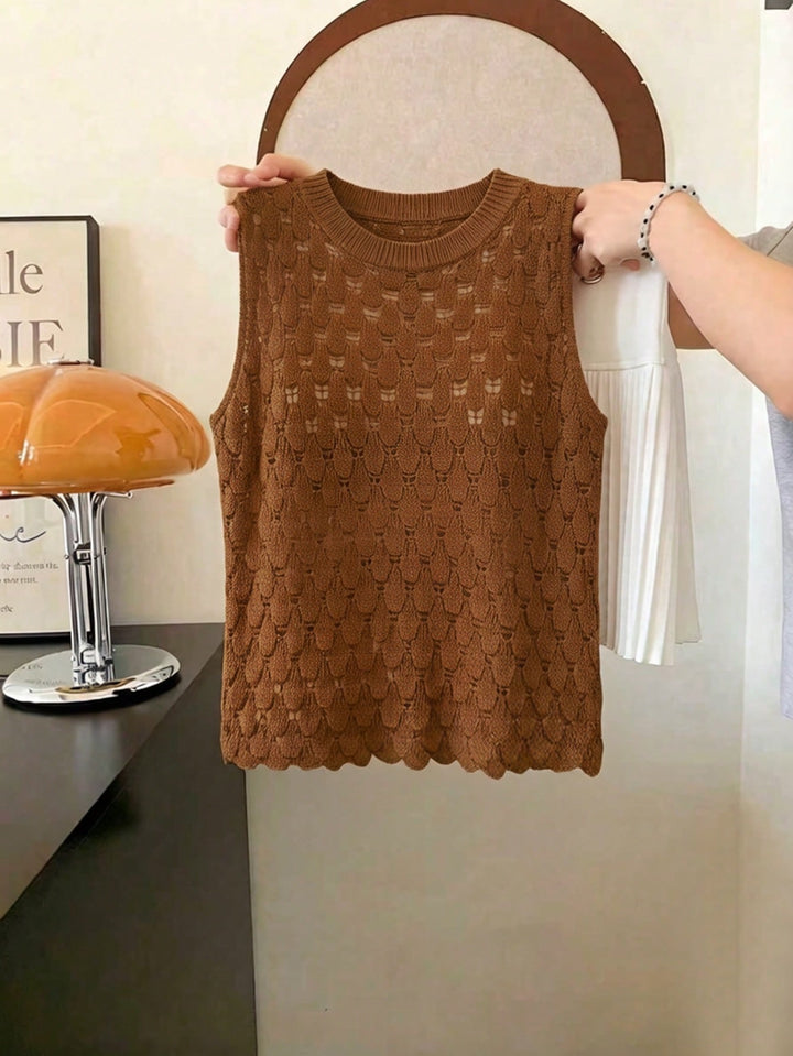 Pulover SHEIN, maro