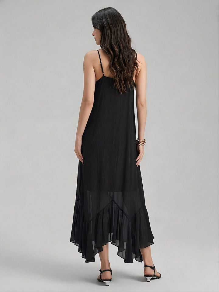 Rochie maxi SHEIN, negru