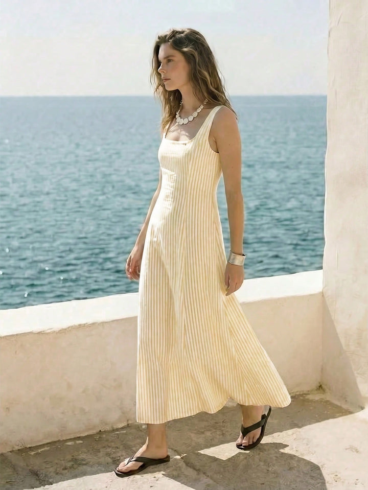 Rochie maxi SHEIN, galben