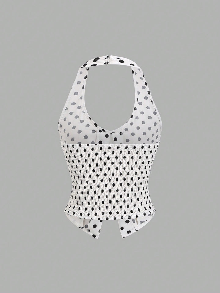 Top SHEIN, negru