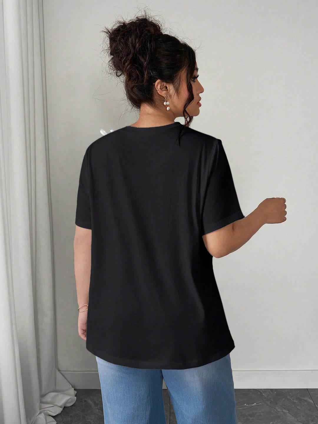 Tricou SHEIN, negru