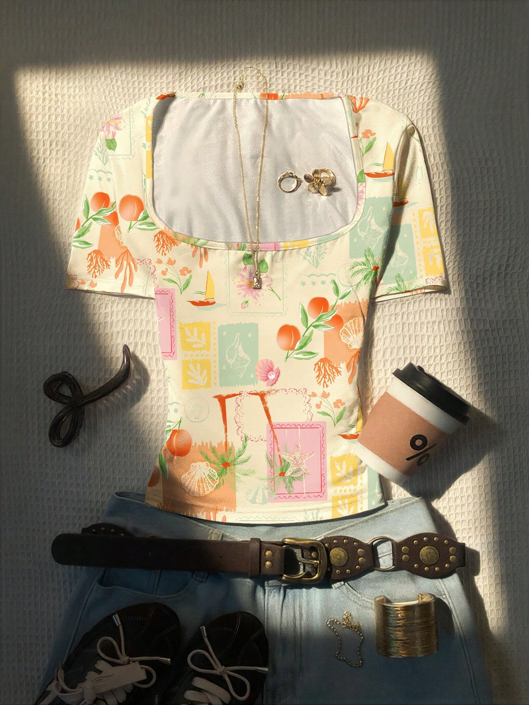 Tricou SHEIN, mix culori