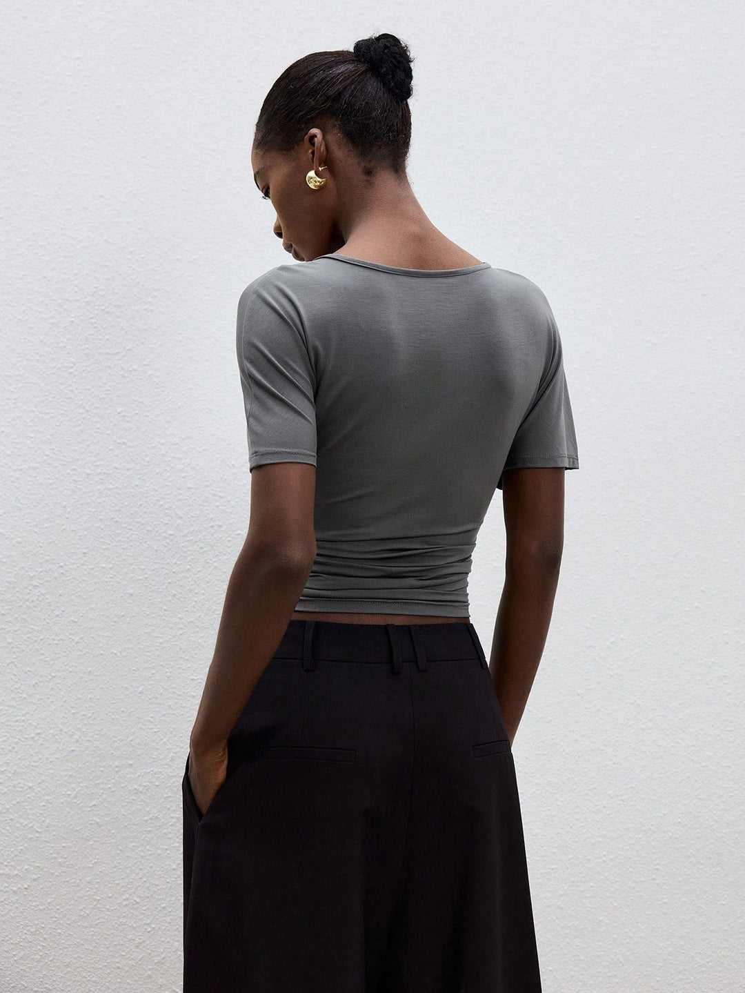 Tricou SHEIN, gri