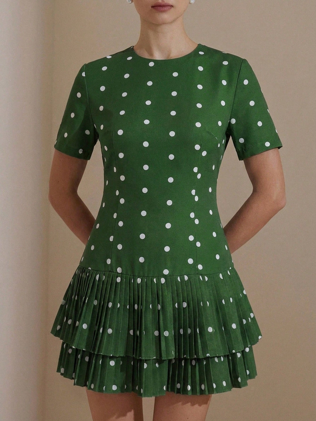 Rochie mini SHEIN, verde