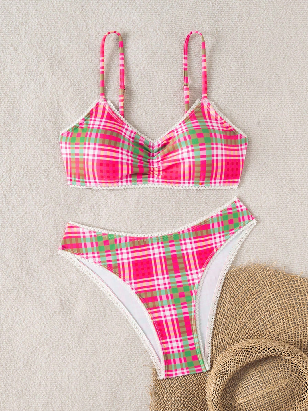 Set bikini SHEIN, mix culori
