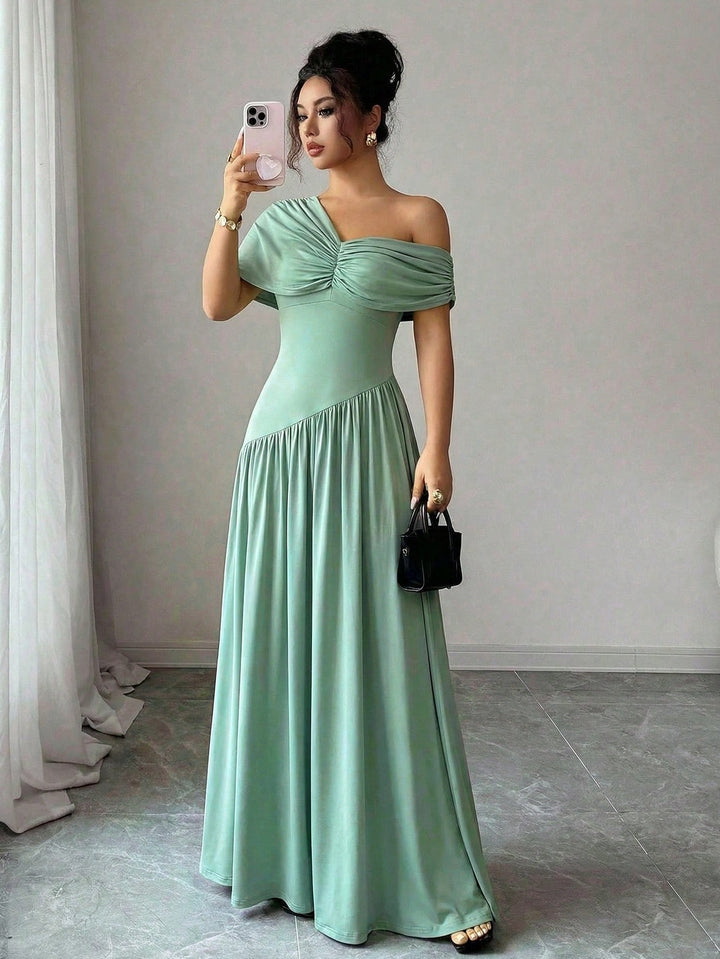Rochie maxi SHEIN, verde