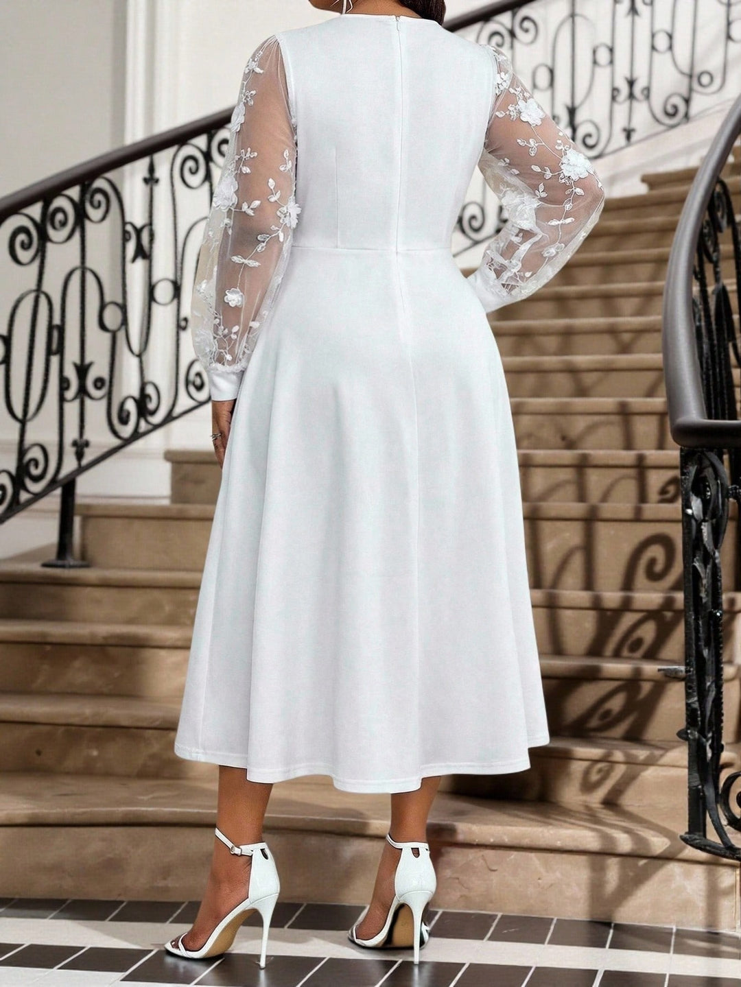 Rochie SHEIN, alb