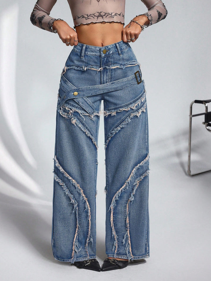 Jeans SHEIN, albastru
