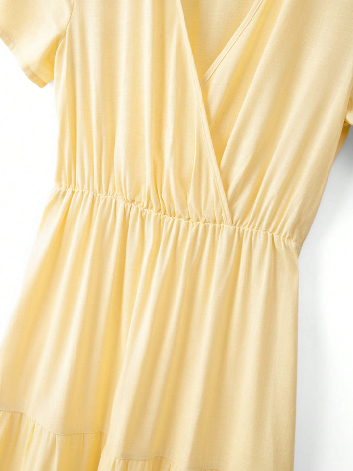 Rochie maxi SHEIN, galben
