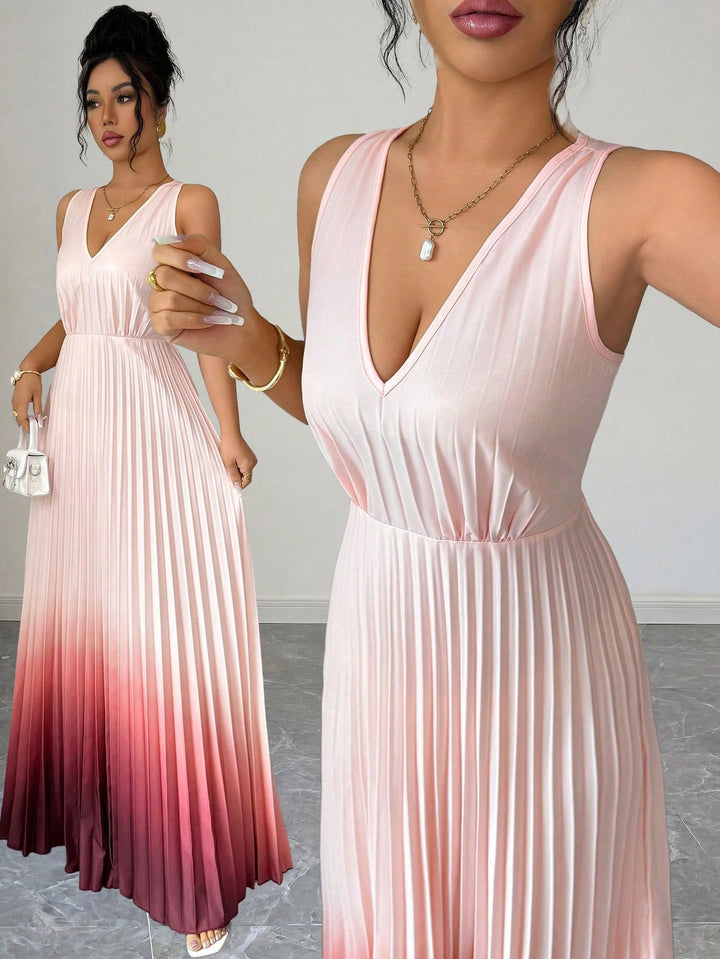 Rochie maxi SHEIN, mix culori