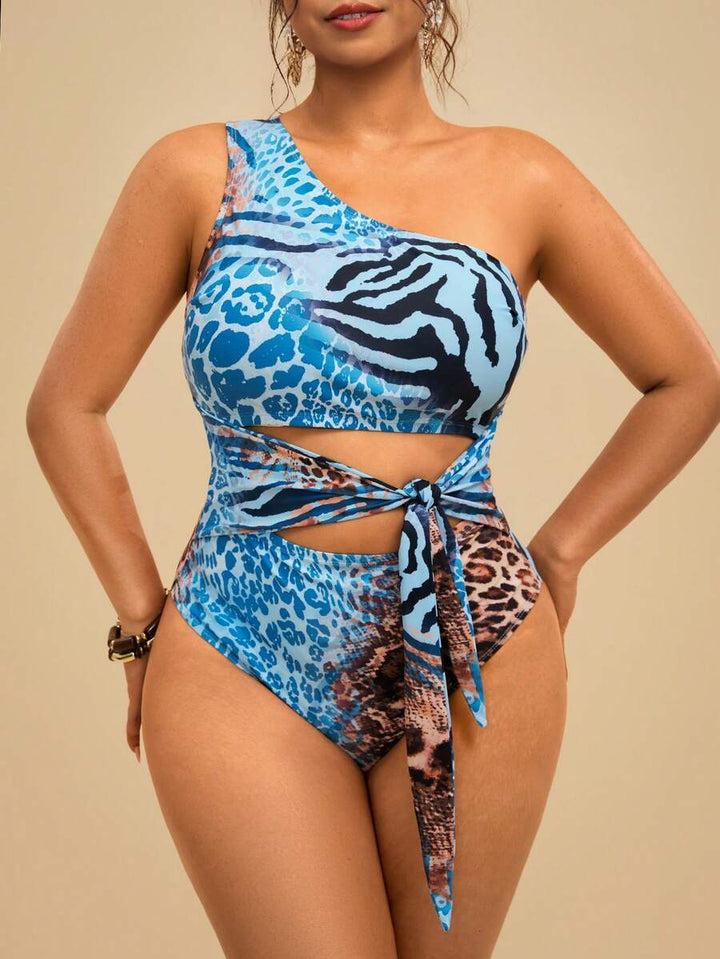 Costum de baie SHEIN, mix culori