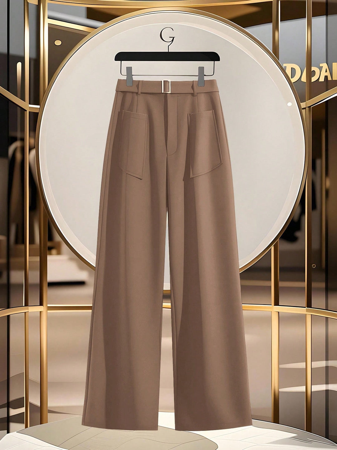 Pantaloni SHEIN, bej