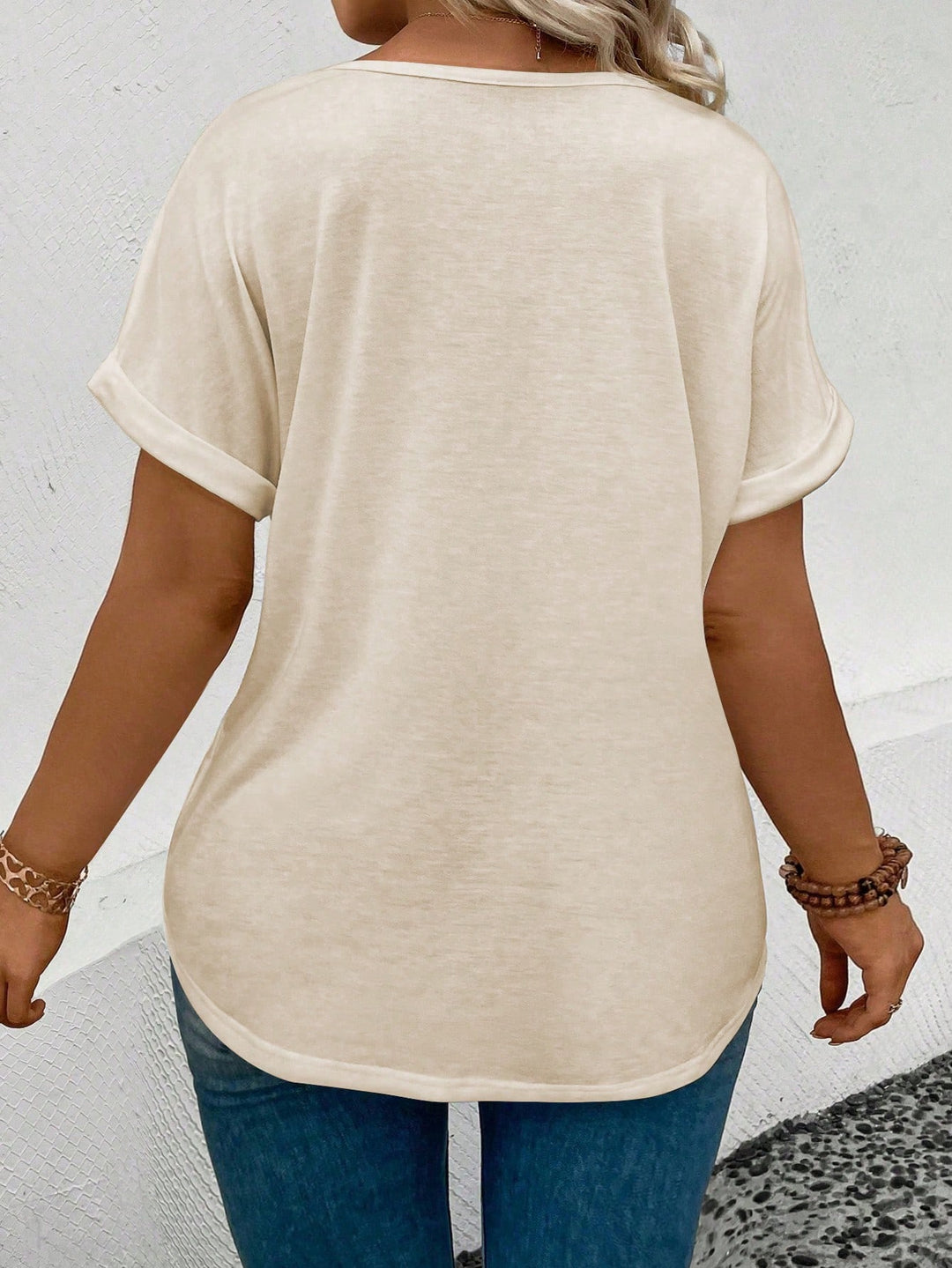 Tricou SHEIN, bej