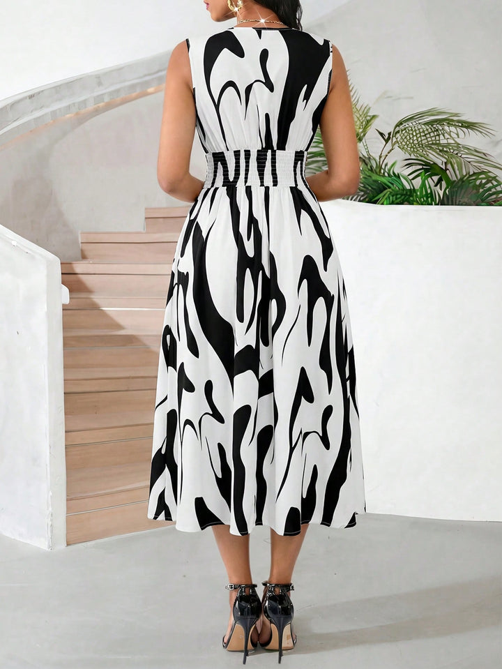 Rochie midi SHEIN, mix culori
