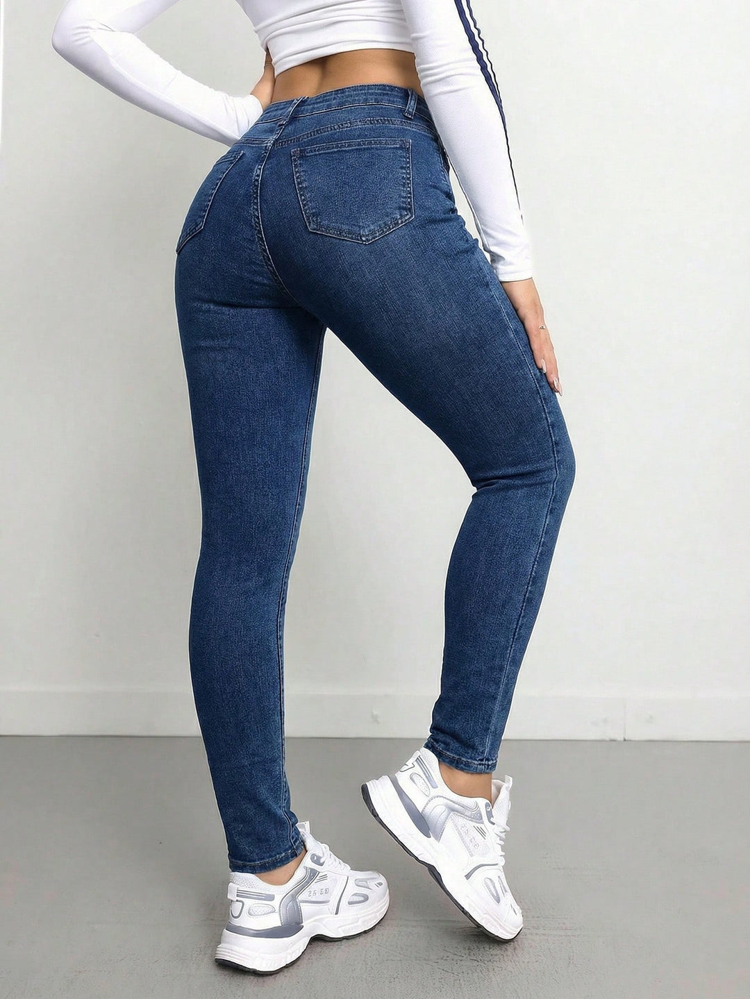 Jeans SHEIN, albastru